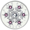 RDC 2008 Canada $20 Amethyst Crystal Snowflake Fine Silver (No Tax) impaired