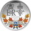 RDC 2015 Canada $20 A Historic Reign Fine Silver (No Tax) impaired
