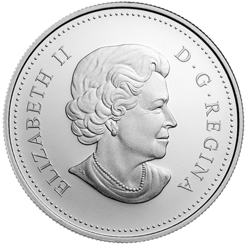 RDC 2014 $15 Exploring Canada - The Gold Rush Fine Silver (No Tax) impaired