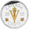 RDC 2015 5-cent Legacy of the Canadian Nickel - Victory Coin (No Tax) Scuffed Capsule