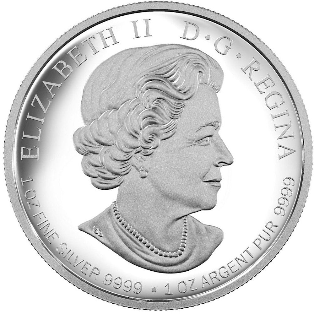 RDC 2016 Canada $20 The American Avocet Silver (No Tax) impaired