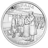 RDC 2014 Canada $1 100th Anniversary of the Declaration of WWI BU (No Tax) Writing on Sleeve