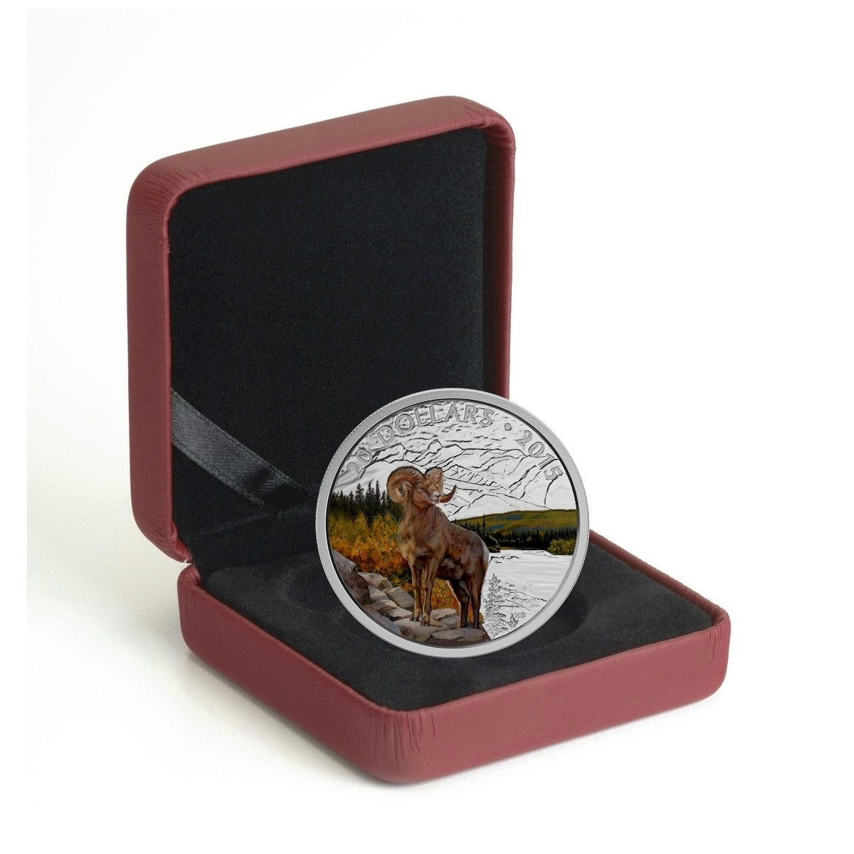 RDC 2015 Canada $20 Bighorn Sheep Fine Silver (No Tax) impaired