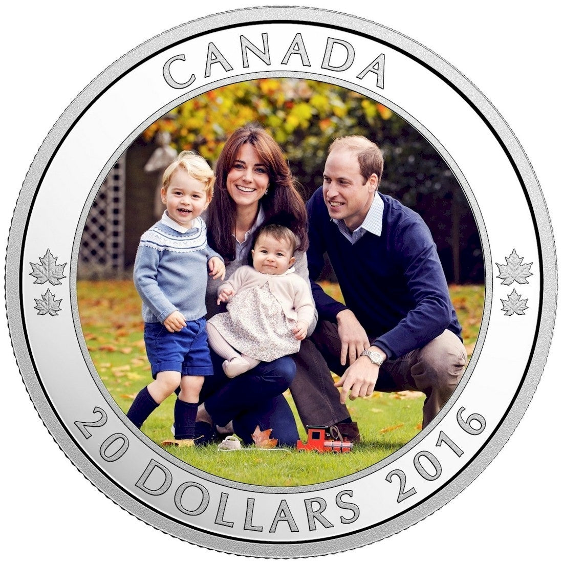 RDC 2016 Canada $20 A Royal Tour Fine Silver (No Tax) impaired