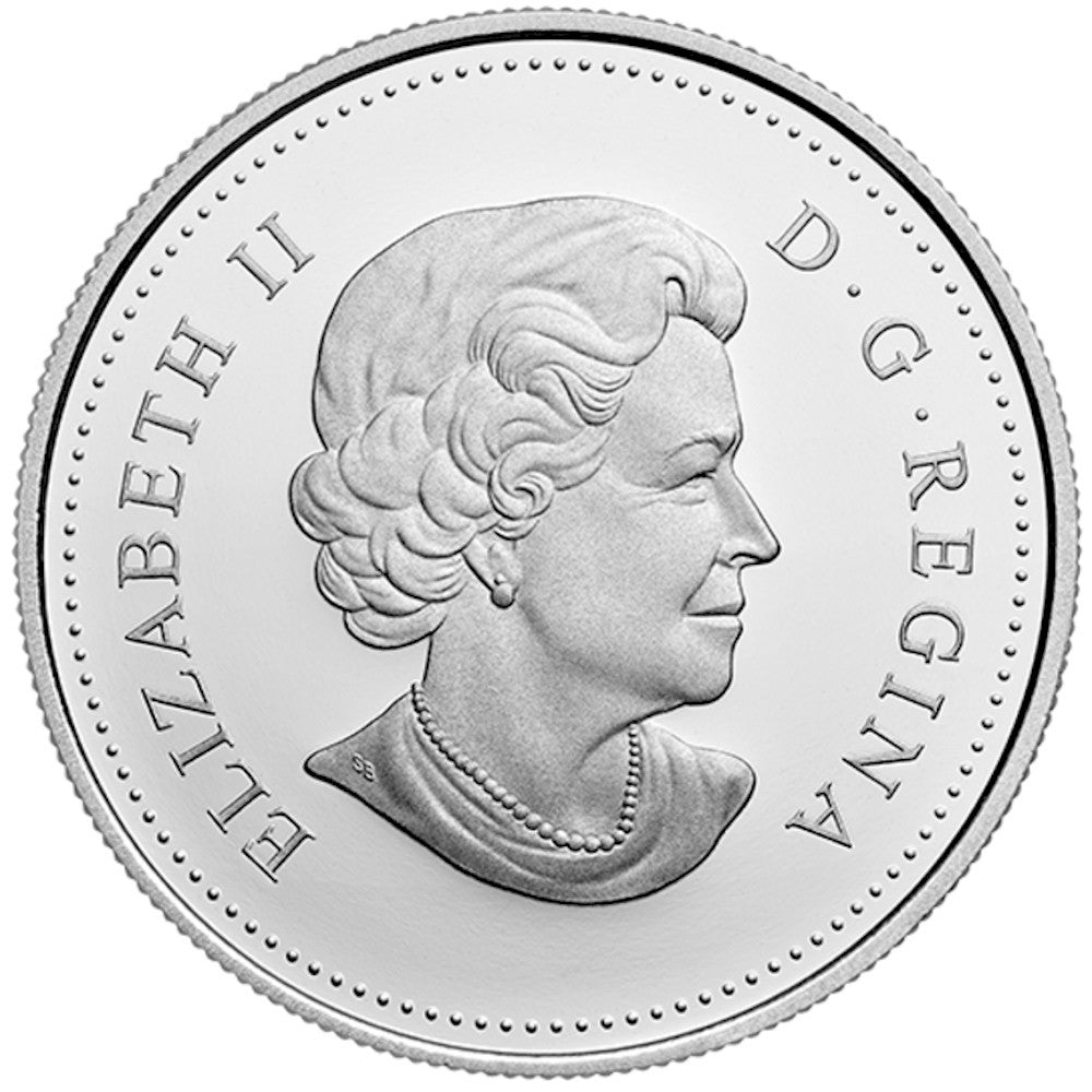 RDC 2016 Canada $15 Cherry Blossoms Fine Silver (No Tax) impaired