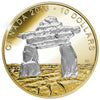 RDC 2016 Canada $10 Iconic Canada - Inukshuk Fine Silver (No Tax) scratch