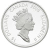 RDC 2009 Canada $15 Year of the Ox Sterling Silver & Gold Plated Cameo (Impaired)