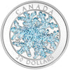 RDC 2017 Canada $20 Snowflake Coloured Silver Coin (No Tax) impaired
