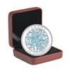 RDC 2017 Canada $20 Snowflake Coloured Silver Coin (No Tax) impaired