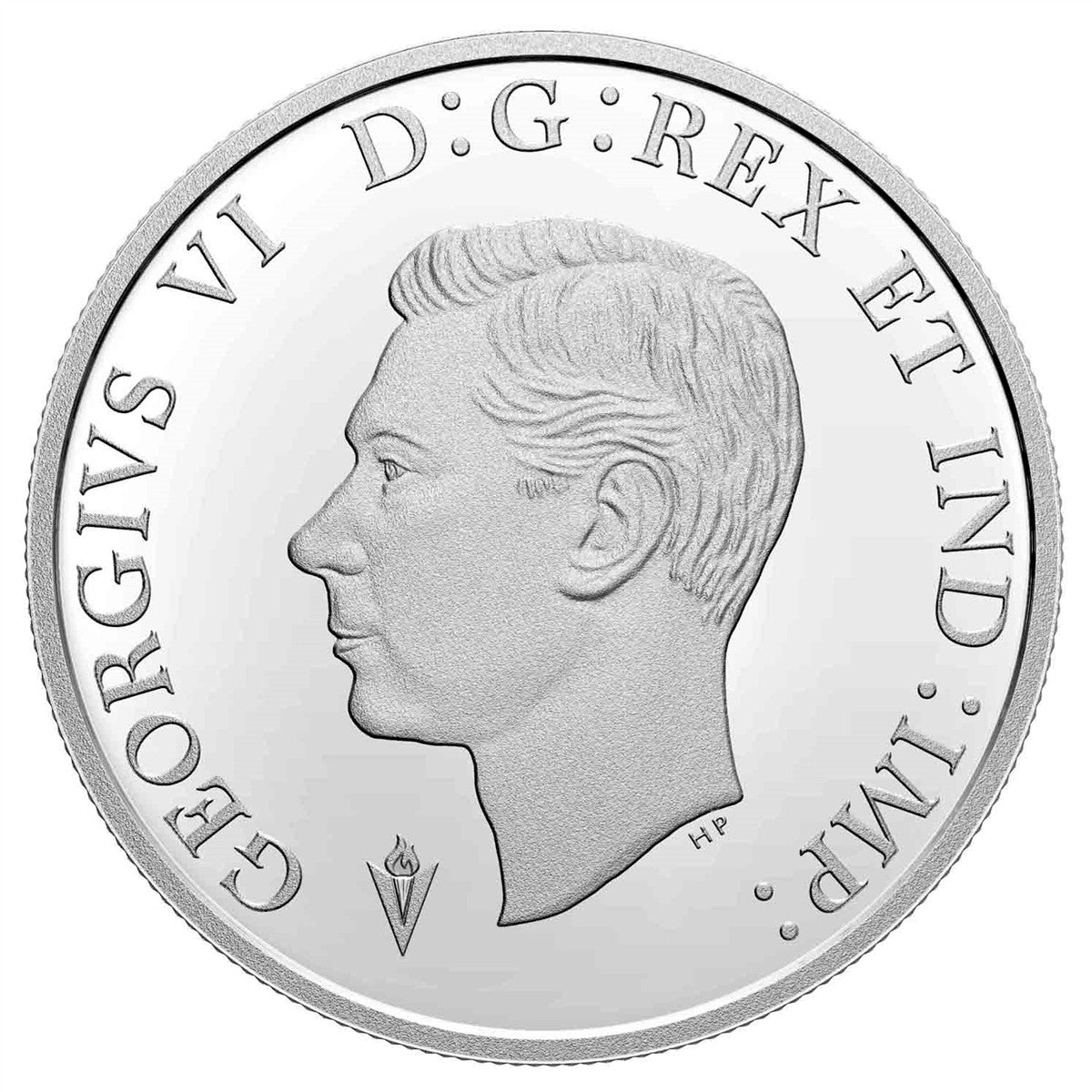 RDC 2020 Canada Proof Silver Dollar - 75th Ann. of V-E Day (No Tax) Capsule scratched