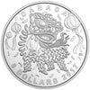 RDC 2017 Canada $8 Lion Dance Fine Silver Coin (No Tax) Impaired
