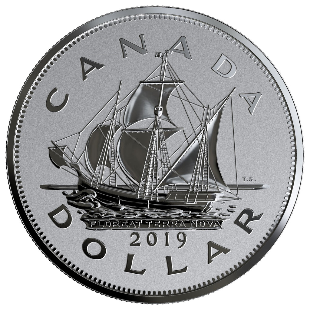 RDC 2019 Canada $1 Piedfort Heritage of the Royal Canadian Mint - The Matthew (No Tax) missing sleeve