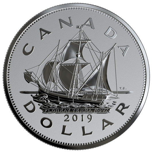 RDC 2019 Canada $1 Piedfort Heritage of the Royal Canadian Mint - The Matthew (No Tax) missing sleeve