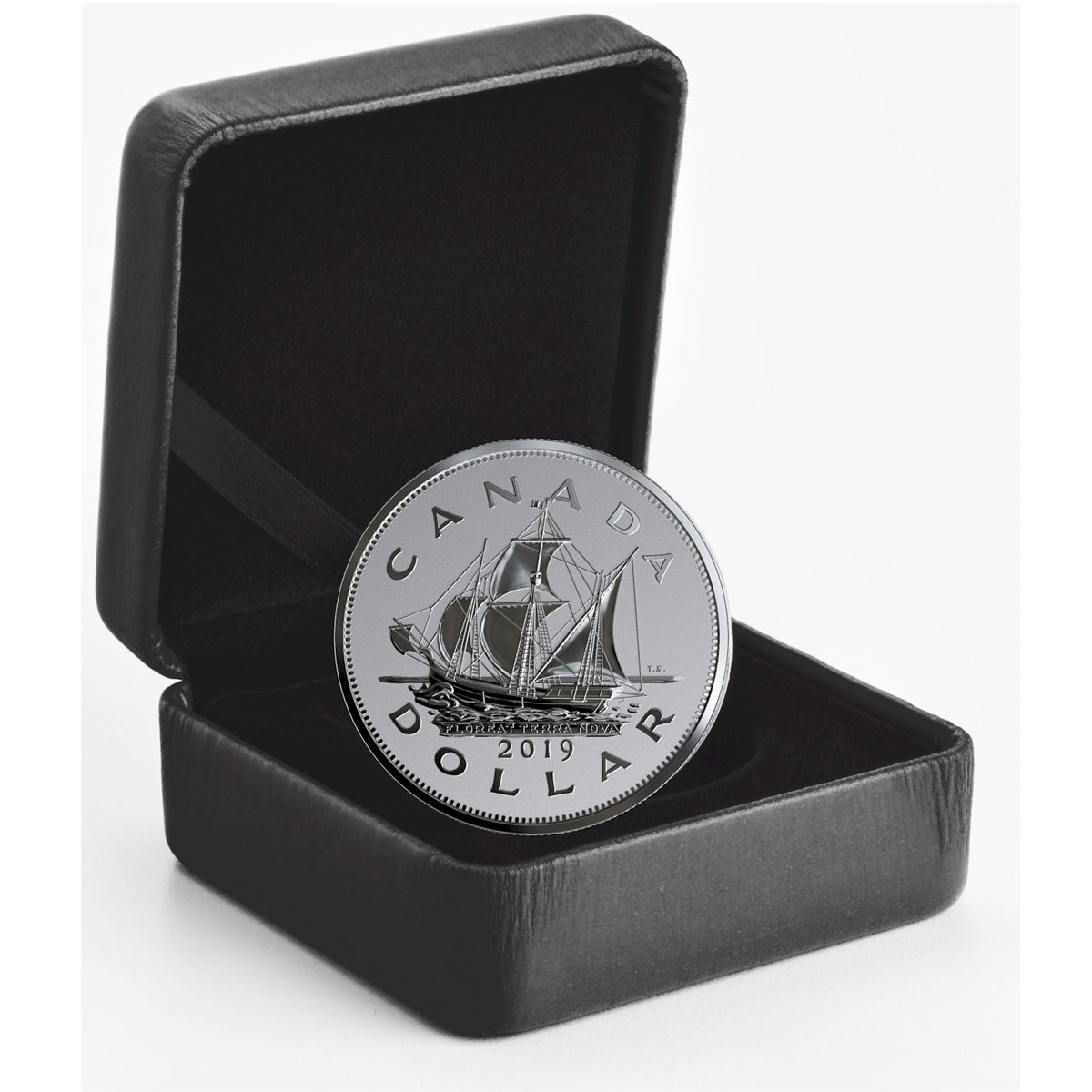 RDC 2019 Canada $1 Piedfort Heritage of the Royal Canadian Mint - The Matthew (No Tax) missing sleeve