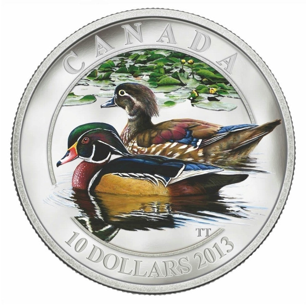RDC 2013-2014 $10 Ducks of Canada 3-coin Deluxe Box Set & Caller (No Tax) Impaired