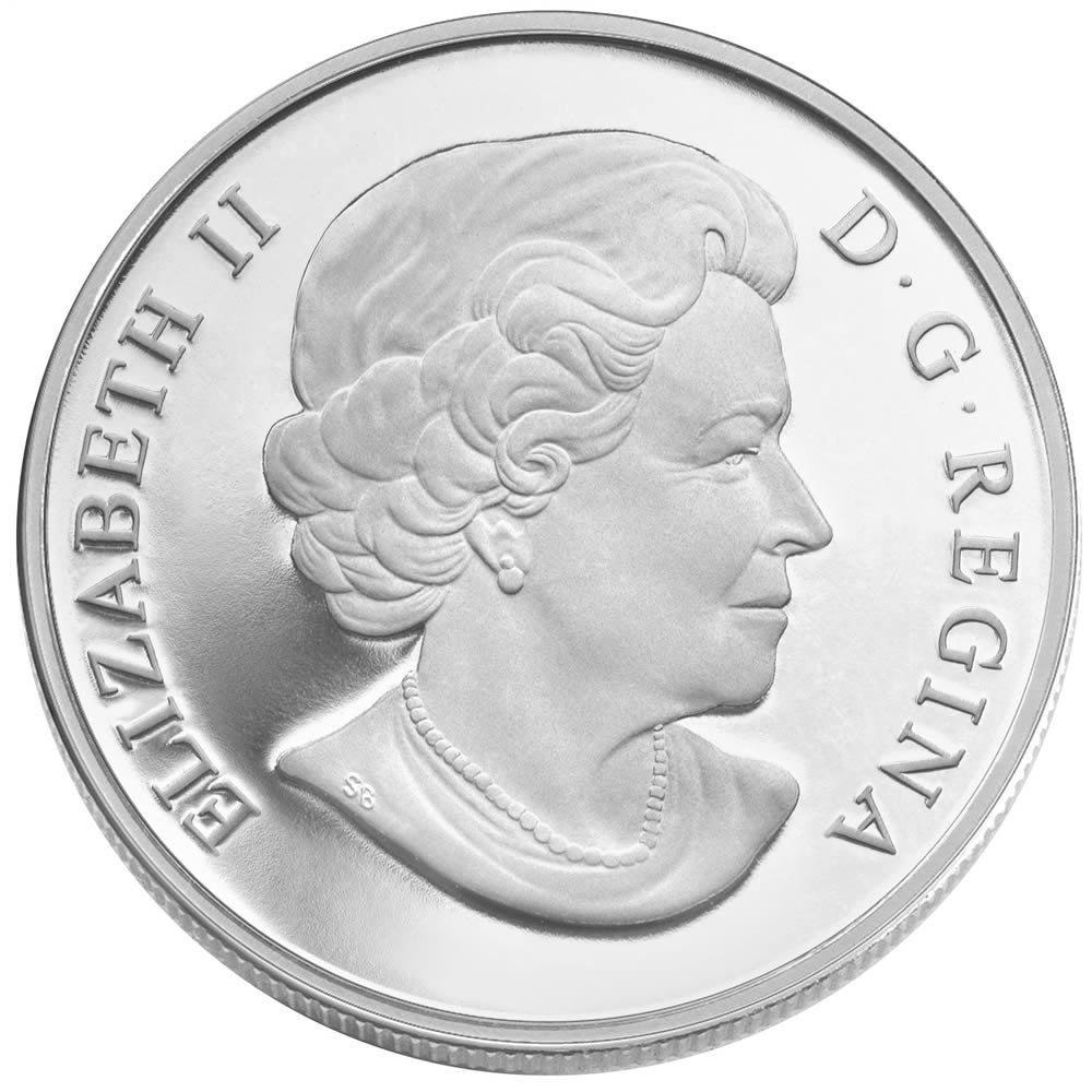 RDC 2012 Canada $10 War of 1812 - HMS Shannon Fine Silver (No Tax) scratched capsule