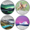 RDC 2017 $10 Celebrating Canada's 150th Silver 13-coin Set (No Tax) ripped sleeve
