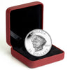 RDC 2014 Canada $25 75th Ann. First Royal Visit Ultra High Relief (No Tax) impaired