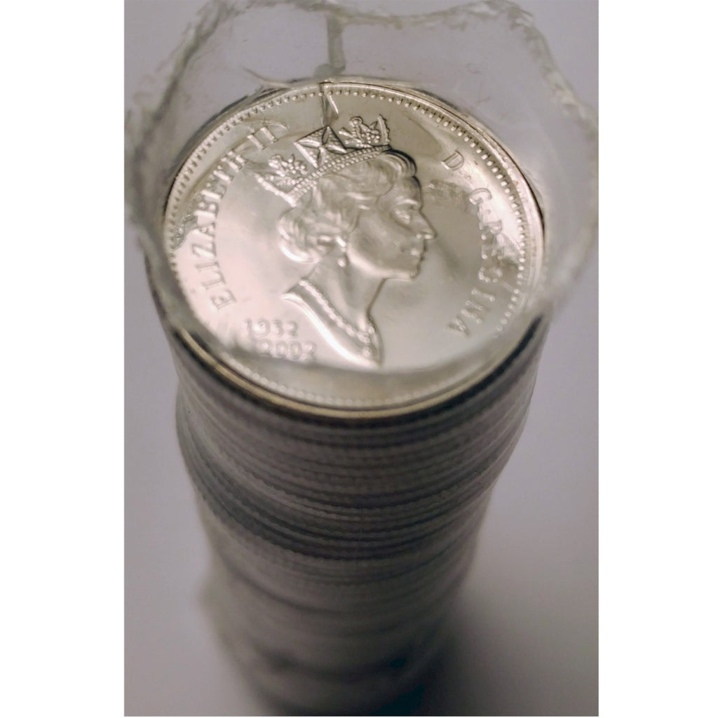 2002P Canada 10-cent Original Roll of 50pcs