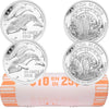 2013 Canada 25-cents Life in the North & Arctic Expedition Original Roll