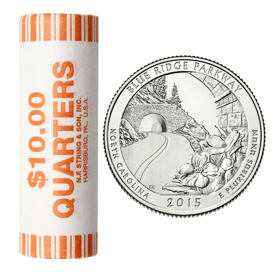 2015 US National Parks - Blue Ridge Parkway P - Original Roll of 40pcs