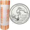 2015 US National Parks Quarters - Saratoga P - Original Roll of 40pcs