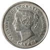1872H Canada 5-cents VF-EF (VF-30) Scratched