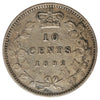 1892 Obv. 5 Canada 10-cents Extra Fine (EF-40) Marks