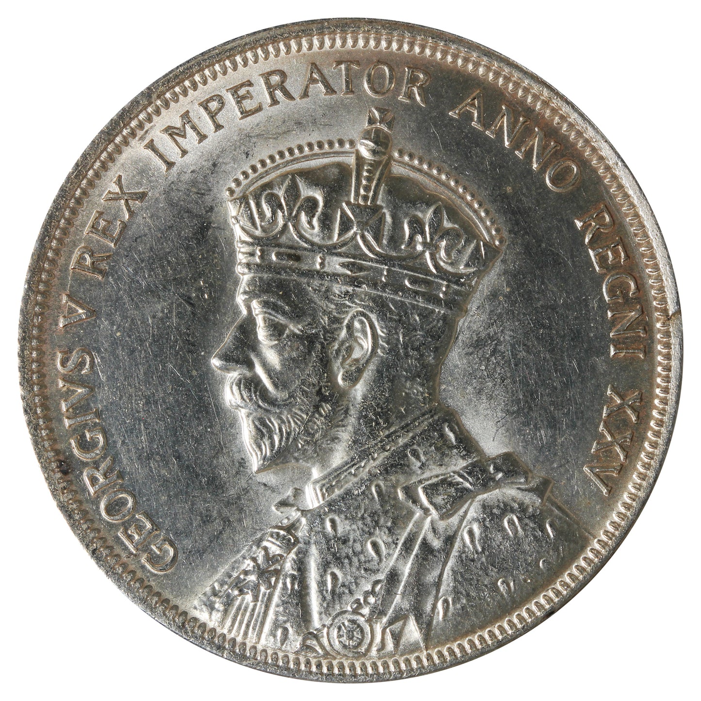 1935 2x XXV Canada Dollar AU-UNC (AU55) Impaired