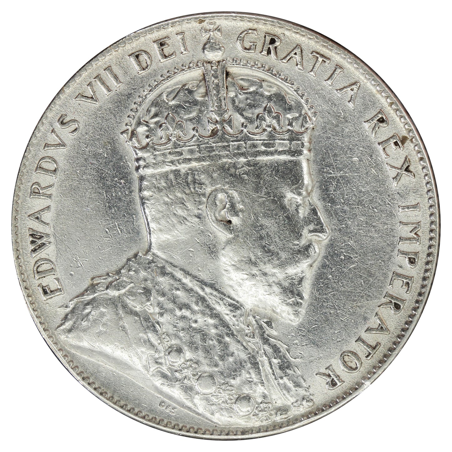 1904H Newfoundland 50-cents Extra Fine (EF-40) Cleaned