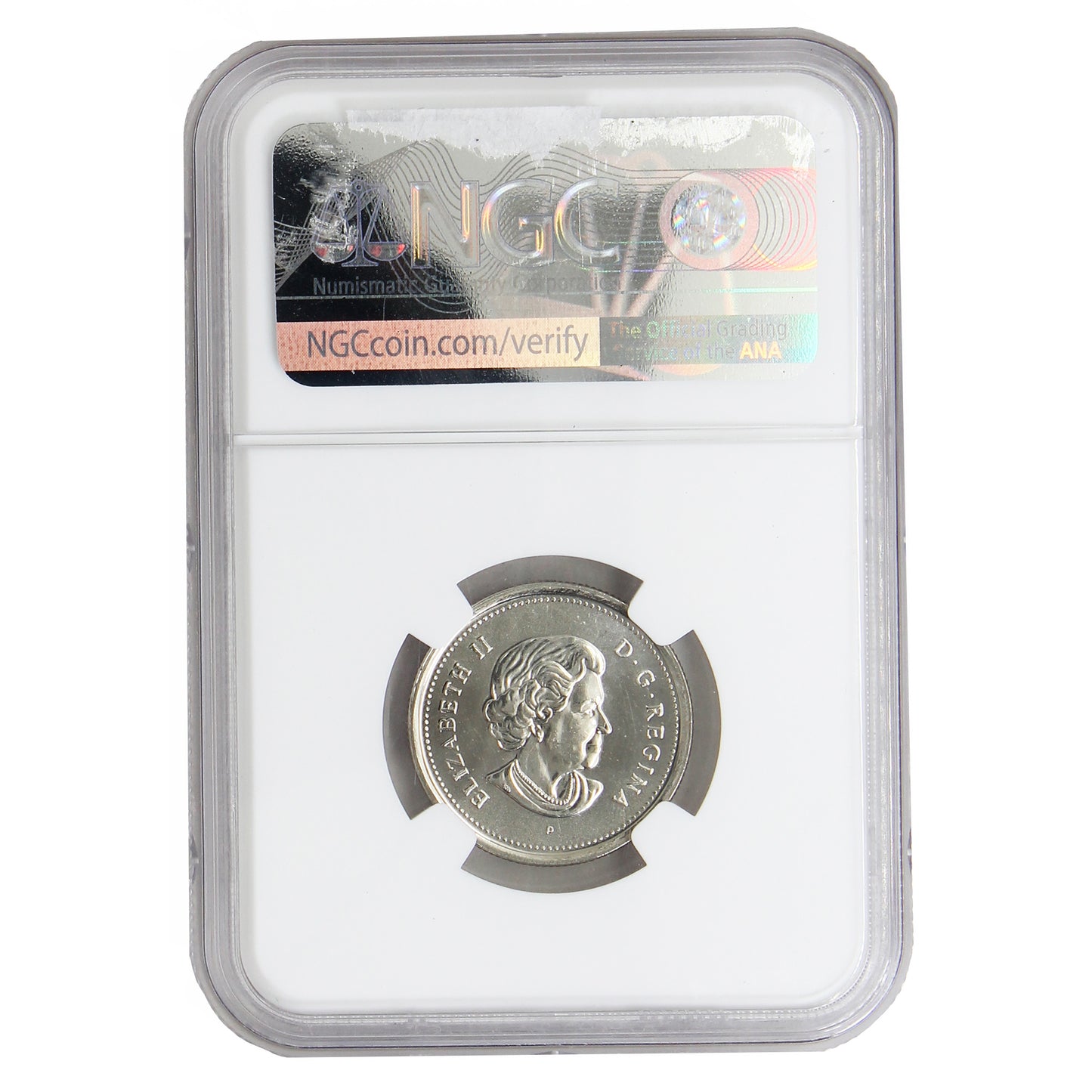 2005P Canada 25-cents Alberta NGC Certified MS-68