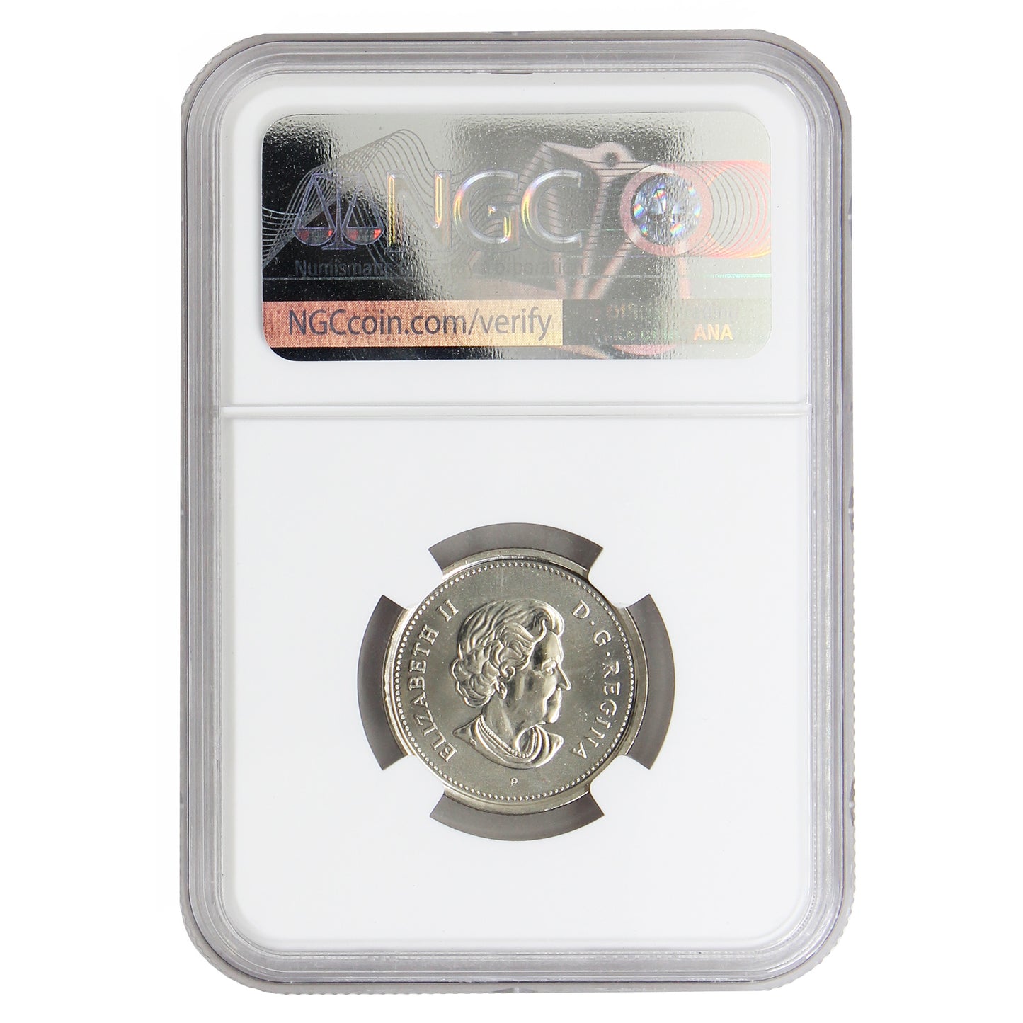 2005P Canada 25-cents Saskatchewan NGC Certified MS-68