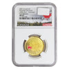 2021 Coloured Klondike Gold Rush Canada Dollar NGC Certified MS67 First Releases