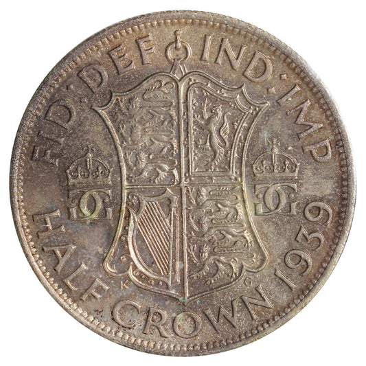 Great Britain 1939 1/2 Crow Choice Brilliant Uncirculated (MS64)