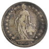 Switzerland 1878B 1/2 Franc Very Fine (VF20)