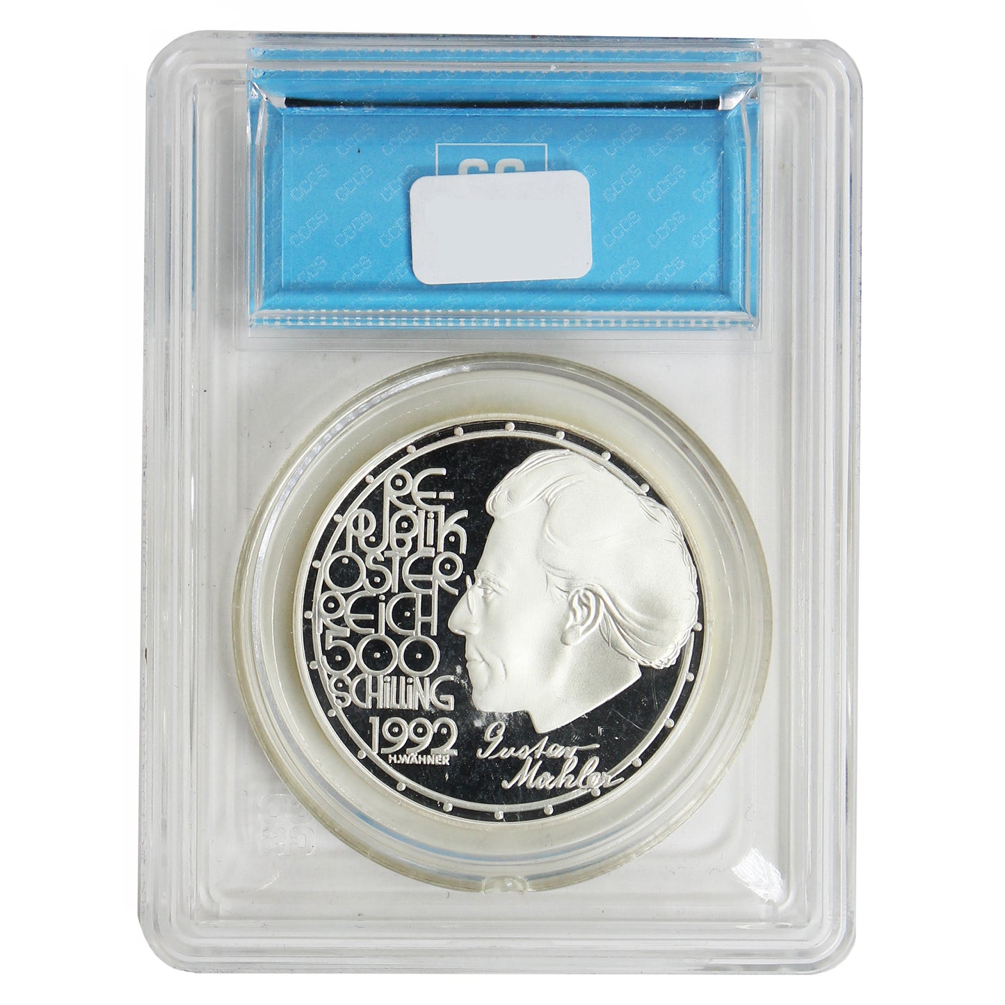 Austria 1992 500 Schillings CCCS Certified PF-68 Ultra Heavy Cameo