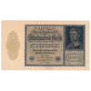 Germany 1922 10,000 Marks, Pick #72, AU-UNC (Stain)