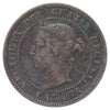 1890H Canada 1-cent Fine (F12) Scratched, marks, or impaired