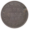 1891 SDSL Obv. 3 Canada 1-cent Very Good (VG8) Scratched, marks, or impaired