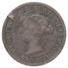 1891 SDSL Obv. 3 Canada 1-cent Very Good (VG8) Scratched, marks, or impaired