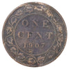 1907H Canada 1-cent G-VG (G6) Scratched, marks, or impaired