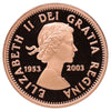 2003 Coronation (1953-2003) Canada 1-cent Proof (Scratched, marks, or impaired)