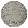 1907 Canada 50-cents Fine (F12) Scratched, marks, or impaired