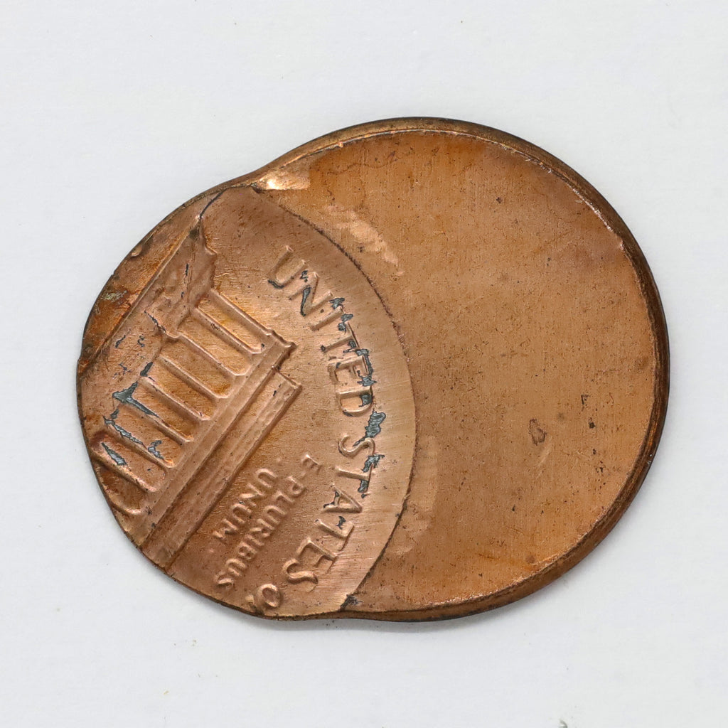ERROR No Date USA Lincoln Cent Struck Off-Centre