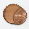 ERROR No Date USA Lincoln Cent Struck Off-Centre