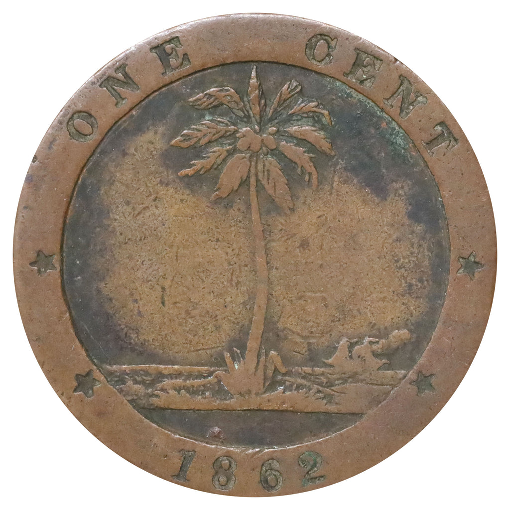 Liberia 1862 Cent (DOD)