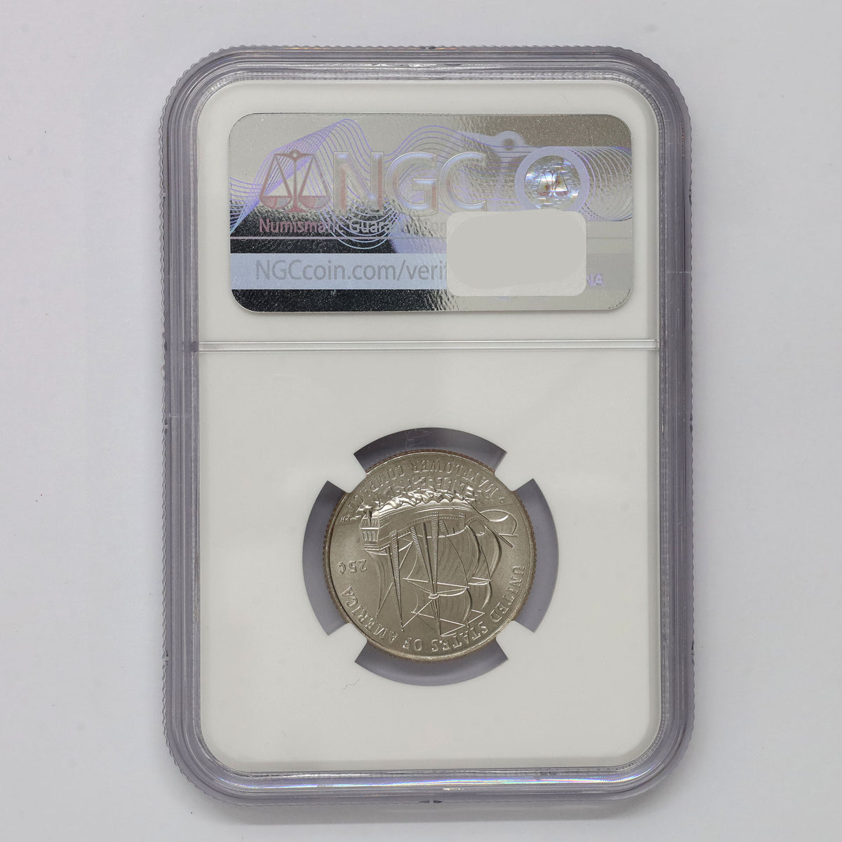 2026 P USA Mayflower Compact Quarter NGC GEM Uncirculated (DOD)