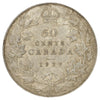 1929 Canada 50-cents VF-EF (VF30) Scratched, cleaned, or impaired