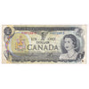 BC-46a 1973 Canada $1 Lawson-Bouey, PA, VF-EF (VF30) Tears, marks, or impaired