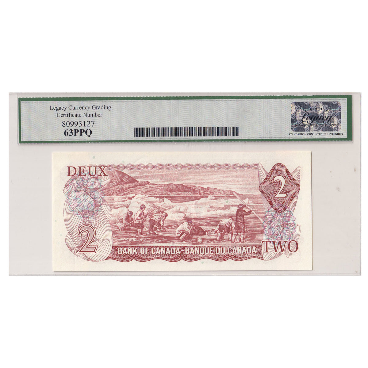 BC-47a-I 1974 Canada $2 Lawson-Bouey, AGE, Legacy Certified CUNC63PPQ
